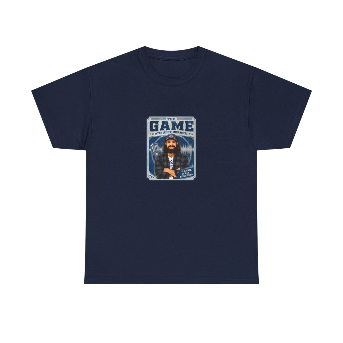 Alex Hormozi "The Game with Alex Hormozi" Unisex Tee - alternate angle 4, merchandise
