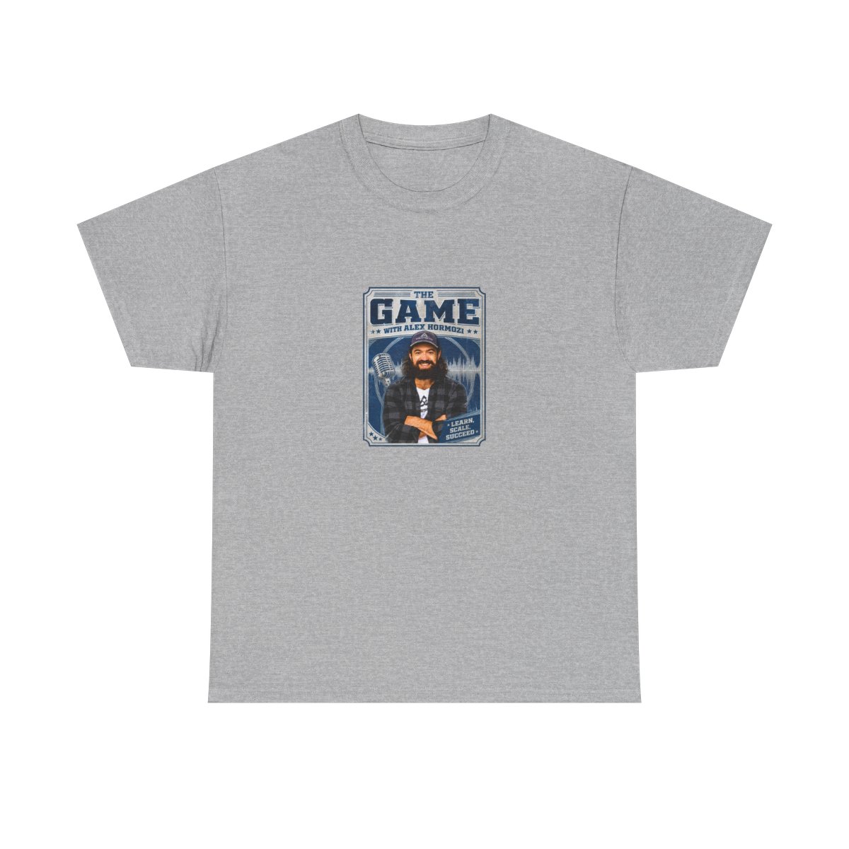 Alex Hormozi "The Game with Alex Hormozi" Unisex Tee - alternate angle 3, merchandise
