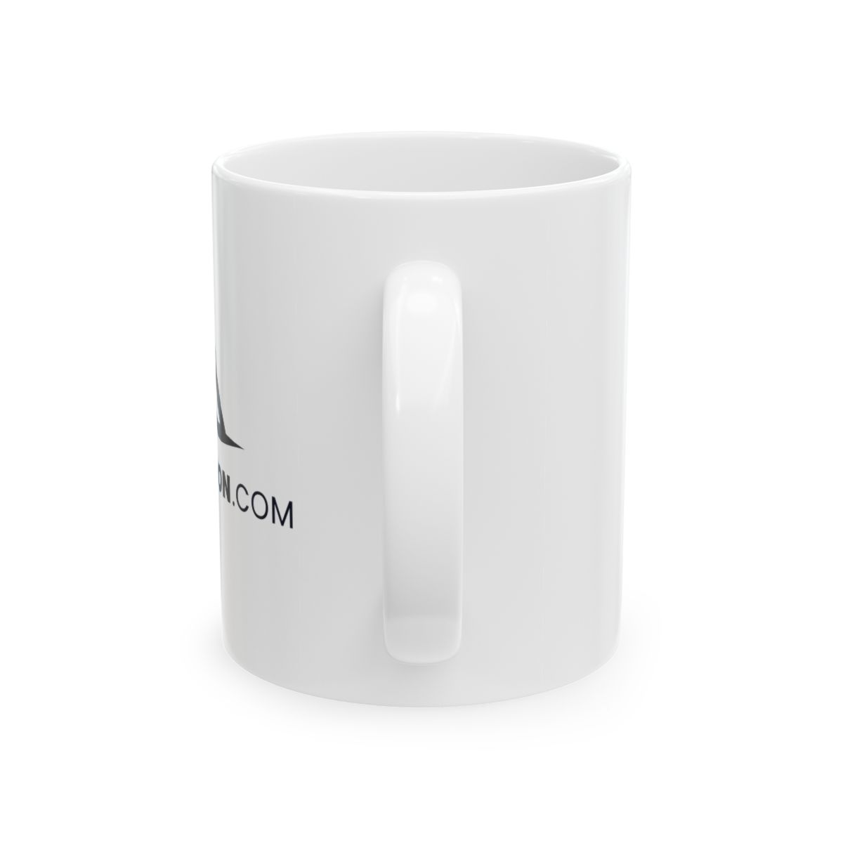 Acoustic Wave Logo Mug | Ceramic Coffee Mug, 11oz or 15oz | Alex Hormozi - alternate angle 2, merchandise