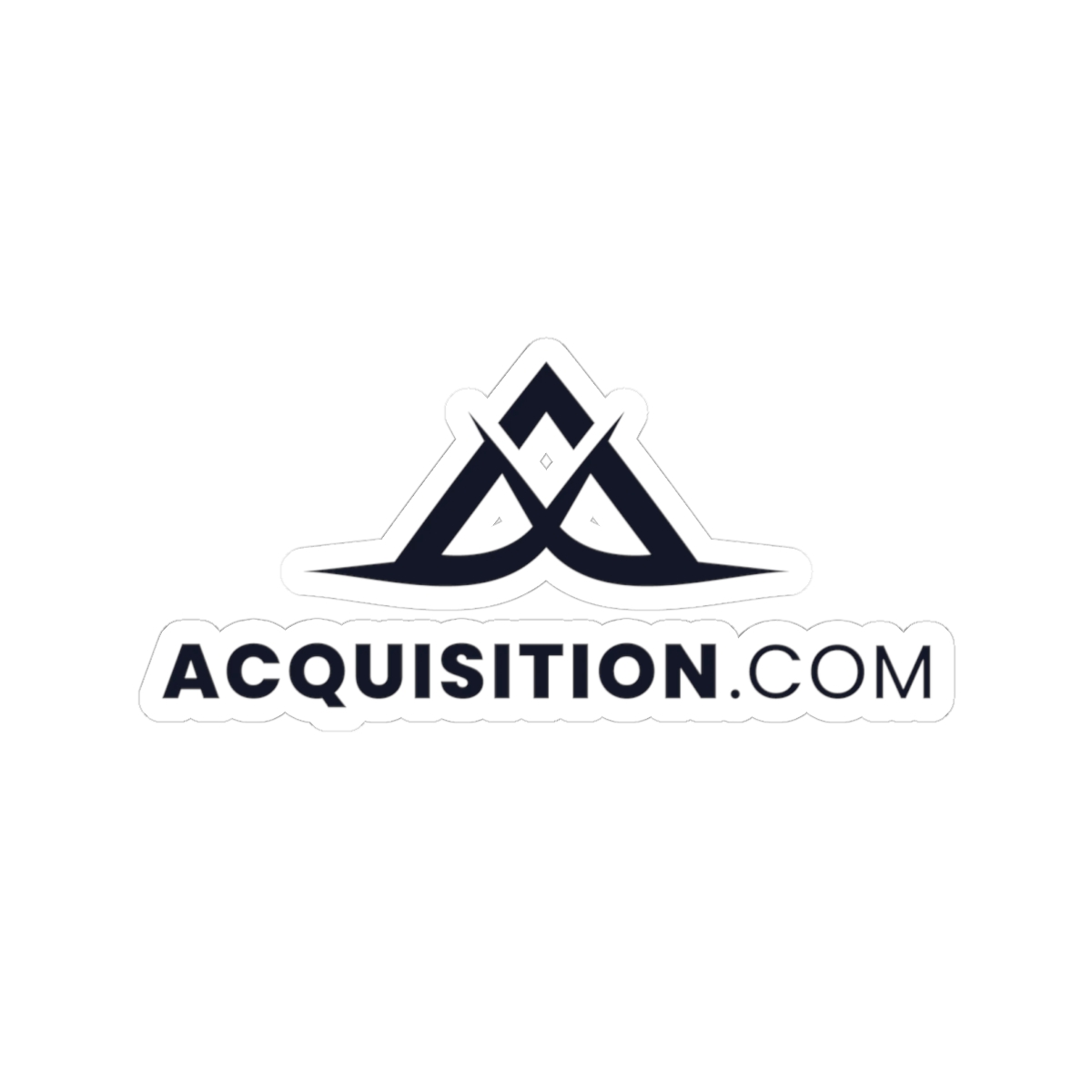 Acquisition.com logo Kiss-Cut Sticker | Laptop decal, Brand logo | Alex Hormozi