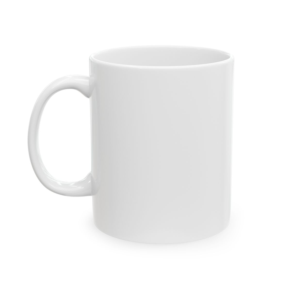 Bearded Bodybuilder Illustration Mug | Ceramic Coffee Cup | Alex Hormozi - alternate angle 3, merchandise